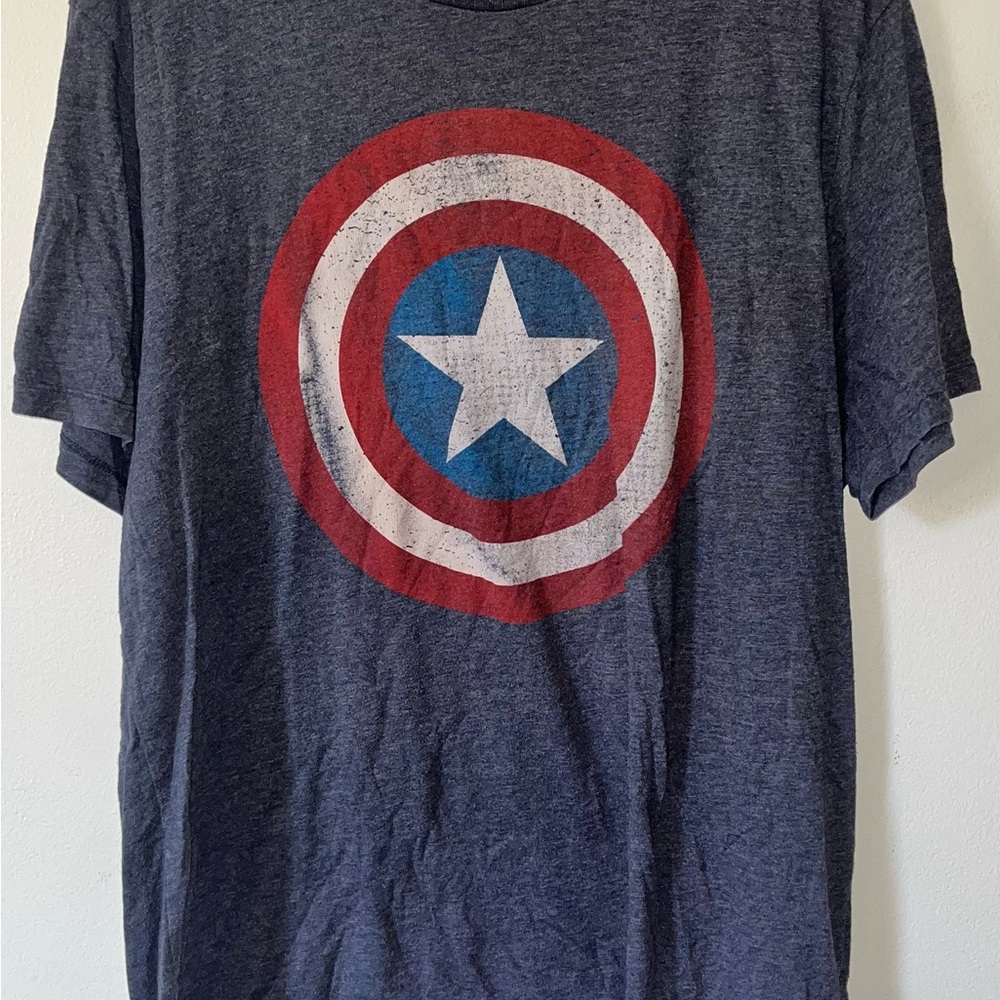 Old Navy Superhero Shield Tee - Dark Blue